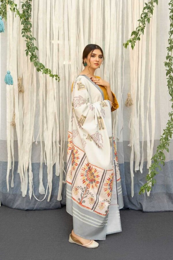 URGE-3PC DHANAK EMBROIDERED - Image 2